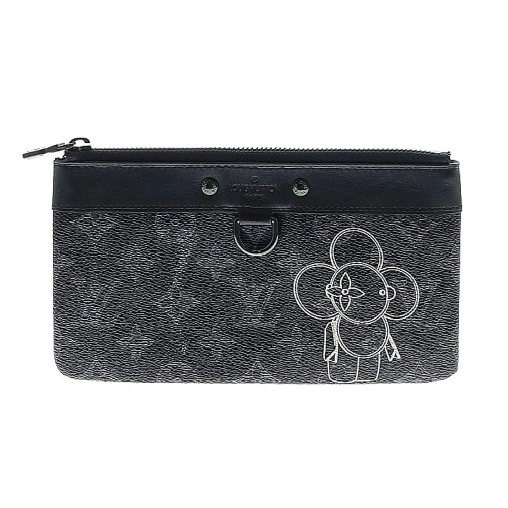 Louis Vuitton Monogram Eclipse Vivienne Pochette … - image 2